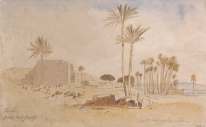 タファ、1867年2月17日、午前7時50分 作： Edward Lear